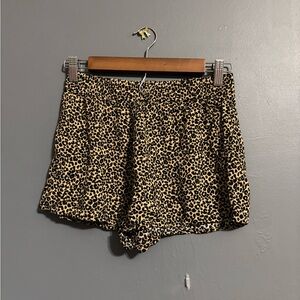 Forever21 animal print retro western lightweight summer shorts size XS